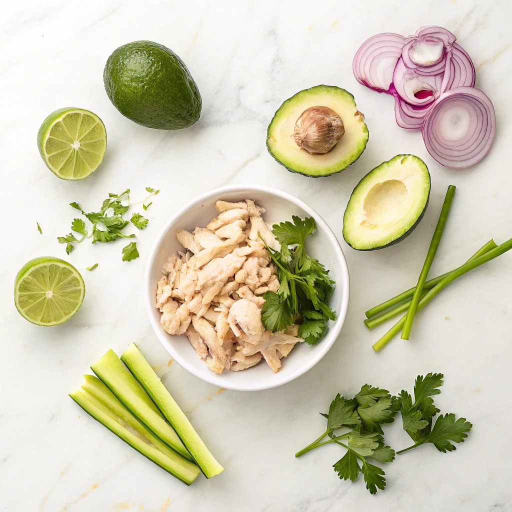 Avocado Chicken Salad Bowl – A Creamy, Nourishing Twist on Classic Chicken Salad Avocado chicken salad bowl Ingredients for avocado chicken salad bowl